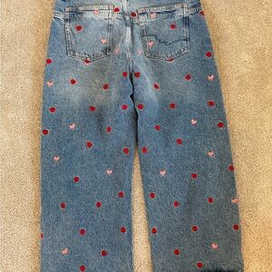 We The Free Deep Trance Embroidered Dropped
Boyfriend Jeans